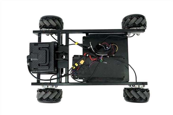 mobile chassie with mecanum wheel